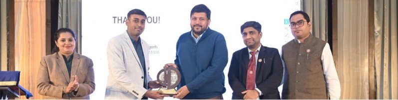 Felicitation with Startup Chhattisgarh